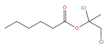 1,3-Dichloroisopropyl hexanoate